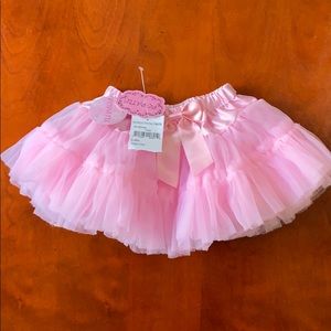 NWT Popatu Tutu baby girl pink 9-12m skirt